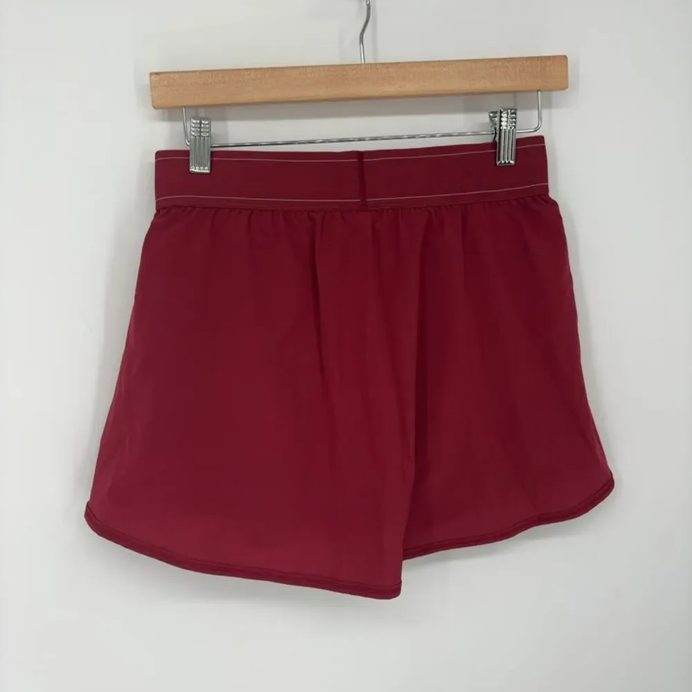 ALO Yoga Tennis Skirt in Red